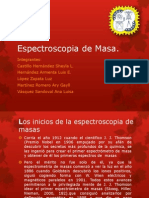 Espectroscopia de Masa