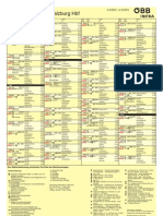 ÖBB Fahrplan Salzburg 2013