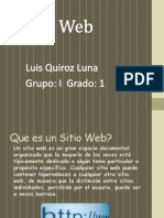 Sitios Web