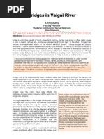 Download Bridges in Vaigai River by SRengasamy SN11523096 doc pdf