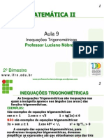 PDF 2c2baano Aula 9 Inequacoes Trigonometricas
