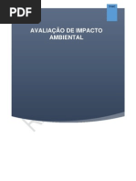 Avaliação de Impactos Ambientais