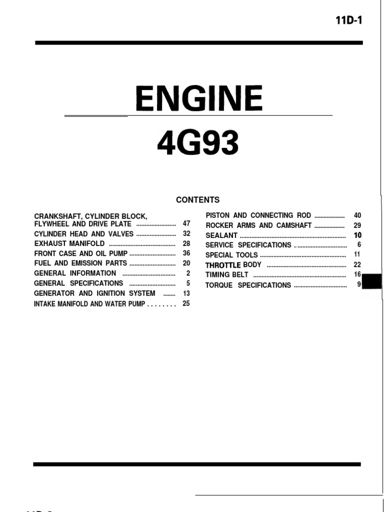 [DIAGRAM] Mitsubishi 4g93 Wiring Diagram
