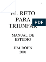 Jim Rohn-El Reto Para Triunfar (Manual de Estudio)