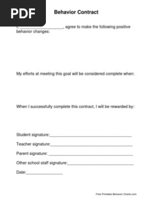 behavior contract fillable.pdf