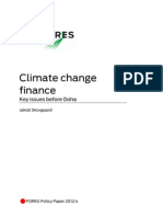 Climate Change Finance - Key Issues Before Doha Print