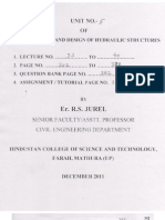 Hydraulic Structure UNIT 5 PDF