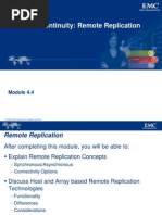 05 Business Continuity RemoteReplication