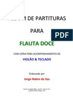 Album de Partituras Para Flauta Doce 2011 Jorge Nobre-1