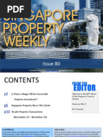 Download Singapore Property Weekly Issue 80 by Propwisesg SN115308469 doc pdf