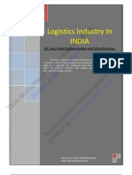 Logistics Industry in India-2012