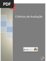 Critérios de Avaliação 2012/2013