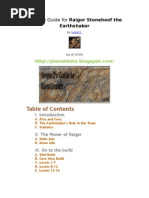 Download Raigor Stonehoof the Earth Shaker by Zetsumie Mitsukai SN11534570 doc pdf