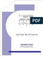 Momentos For Viola and Piano - Full Score