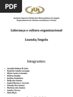 Liderança e cultura organizacional