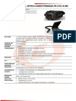 Caixa Terminal Óptica Conectorizada Fk-Cto-16mc