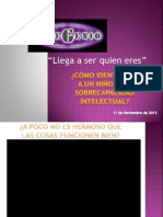 Como identificar a un niño con sobrecapacidad intelectual Oaxaca