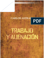 Carlos Astrada Trabajo y Alienacion