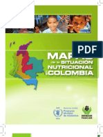 Mapas Situacion Nutricional Colombia
