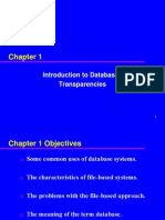 Introduction To DB Transparencies