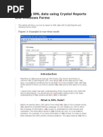 Crystal Reports Binding XML Data