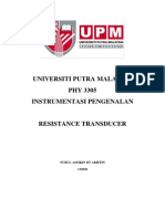 Resistance Transducer 