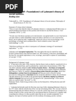 Download Alex Viskovatoff - Foundationss of Luhmanns Theory of Social Systems - Notes by Klara Benda SN11542122 doc pdf