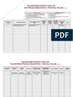 FMEA Forms