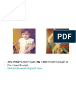  super star film actress Aishwarya Roy rare childhood photographs