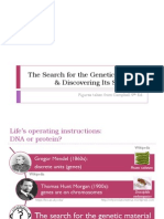 BIO3 - DNA, Search for Genetic Material
