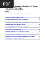 Download Maturana - Varela - The Tree of Knowledge - Notes by Klara Benda SN11543490 doc pdf