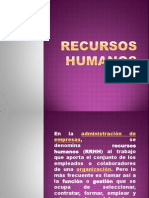 RECURSOS HUMANOS