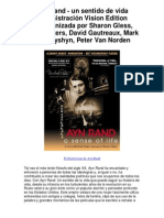 Ayn Randun sentido de vida administración Vision Edition protagonizada por Sharon Gless Janne Peters David Gautreaux Mark Tymchyshyn Peter Van Norden - 5 estrellas revisión