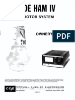 CDE Ham IV Rotor System Owner's Manual, Cornell-Dubilier Electronics, 09-2980.