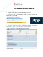 Tutorial Reporte de Lista de Precios y Descuentos SAP