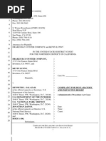 Download DBOC Complaint by Cause of Action SN115478606 doc pdf