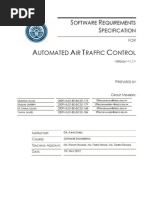 Download Automated Air Traffic Control SRS Document by Mustafa Alam SN115481817 doc pdf