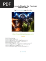 Download Mangix the Pandaren Brew Master by Zetsumie Mitsukai SN11548292 doc pdf