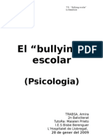 Treball de Recerca (Bullying Escolar)