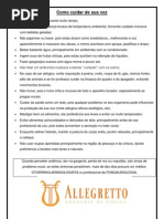 Como Cuidar de Sua Voz
