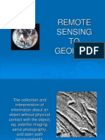 Remote Sensing To Geology