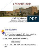 Abdominal Tuberculosis: Prof. M.P. Sharma