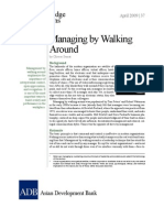 Managing by Walking Around