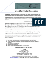 SJC - Project Management Certification Preparation