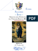 Imaculada Conceição Da Virgem Santa Maria - Vésperas I