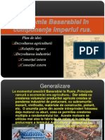 Economia Basarabiei În Componența Imperiul Rus