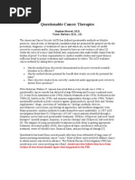 Download Questionable Cancer Therapies by vaxya SN11551643 doc pdf