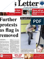 Belfast News Letter front page 5 Dec