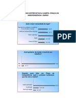 ANÁLISE DAS ENTREVISTAS A CAMPO-julho 2011