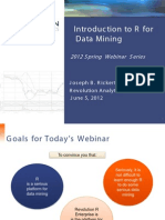 Intro to Data Mining Webinar